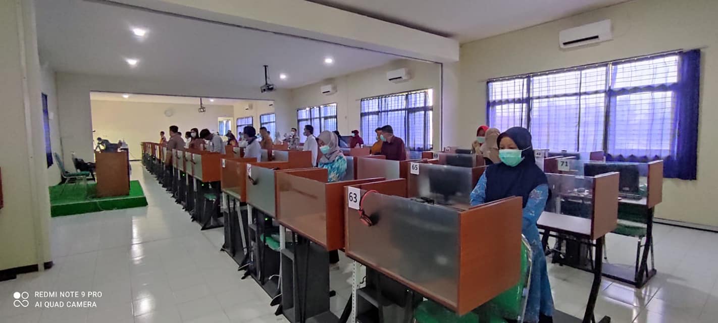 Pelaksanaan Uji Kompetensi periode Maret 2022 di kampus stikes husada jombang